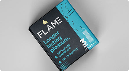 FLAME THIN CONDOMS