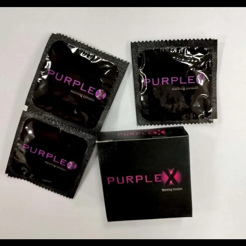 PURPLE X CONDOMS